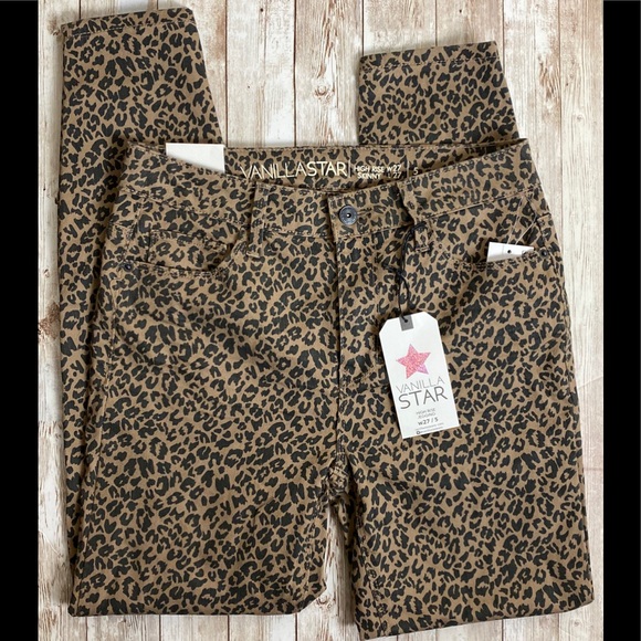 ❤️Vanilla Star Cheetah High Rise Skinny Jeans - Picture 3 of 8